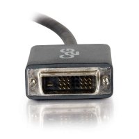 Câble adaptateur DisplayPort mâle vers DVI-D mâle à liaison simple de 2 M - Noir Câble adaptateur DisplayPort mâle vers DVI-D mâle à liaison simple de 2 M - Noir