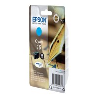 EPSON Serie Stylo Encre Durabri EPSON 16 cartouche dencre cyan capacité standard 3.1ml 165 pages 1-pack blister sans alarme EPSON Serie Stylo Encre Durabri EPSON 16 cartouche dencre cyan capacité standard 3.1ml 165 pages 1-pack blister sans alarme