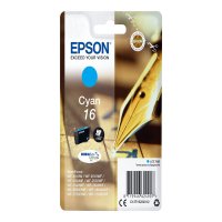 EPSON Serie Stylo Encre Durabri EPSON 16 cartouche dencre cyan capacité standard 3.1ml 165 pages 1-pack blister sans alarme EPSON Serie Stylo Encre Durabri EPSON 16 cartouche dencre cyan capacité standard 3.1ml 165 pages 1-pack blister sans alarme