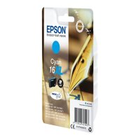 EPSON Serie Stylo Encre Durabri EPSON 16XL cartouche dencre cyan haute capacité 6.5ml 450 pages 1-pack blister sans alarme EPSON Serie Stylo Encre Durabri EPSON 16XL cartouche dencre cyan haute capacité 6.5ml 450 pages 1-pack blister sans alarme