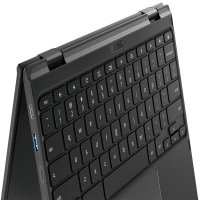 Intel Celeron N3450 (2M Cache, 1.1GHz), 4Go LPDDR4 1600MHz, 32Go eMMC, 29.464 cm (11.6") HD (1366x768) IPS Touch, Intel HD Graphics 500, WLAN 802.11 ac, Bluetooth 4.2, Google Chrome OS Intel Celeron N3450 (2M Cache, 1.1GHz), 4Go LPDDR4 1600MHz, 32Go eMMC, 29.464 cm (11.6") HD (1366x768) IPS Touch, Intel HD Graphics 500, WLAN 802.11 ac, Bluetooth 4.2, Google Chrome OS