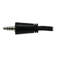 MCL Adaptateur audio jack 3.5mm MCL Adaptateur audio jack 3.5mm 4 contacts pour micro et casque - 20cm MCL Adaptateur audio jack 3.5mm MCL Adaptateur audio jack 3.5mm 4 contacts pour micro et casque - 20cm