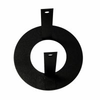 Cette couverture de plafond NewStar, modèle FPMA-CRB5, est la finition parfaite après l'installation de supports de plafond à écran plat. Cette couverture de plafond NewStar, modèle FPMA-CRB5, est la finition parfaite après l'installation de supports de plafond à écran plat.