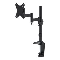 Le support de bureau NewStar, modèle FPMA-D1330BLACK, est un montage inclinable, pivotant et rotatif, pour écrans plats jusqu'à 76.2 cm (30") (76 cm). Le support de bureau NewStar, modèle FPMA-D1330BLACK, est un montage inclinable, pivotant et rotatif, pour écrans plats jusqu'à 76.2 cm (30") (76 cm).