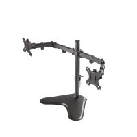 Le support de bureau NewStar, modèle FPMA-DD550DBLACK, est un montage inclinable, pivotant et rotatif, pour 2 écrans plats jusqu'à 81.28 cm (32") . Le support de bureau NewStar, modèle FPMA-DD550DBLACK, est un montage inclinable, pivotant et rotatif, pour 2 écrans plats jusqu'à 81.28 cm (32") .