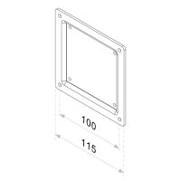 L'adaptateur VESA NewStar, modèle FPMA-VESA100 permet un montage VESA 75x75 ou 100x100 avec interface mm pour être utilisé. Idéal lorsque l'écran plat nécessite un VESA différent pour etre monter sur mur, bureau ou au plafond. L'adaptateur VESA NewStar, modèle FPMA-VESA100 permet un montage VESA 75x75 ou 100x100 avec interface mm pour être utilisé. Idéal lorsque l'écran plat nécessite un VESA différent pour etre monter sur mur, bureau ou au plafond.