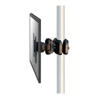 Le support de poteau NEWSTAR, modèle FPMA-WP200BLACK, est un montage inclinable, pivotant et rotatif pour les écrans plats jusqu'à 76.2 cm (30") (76 cm). Le support de poteau NEWSTAR, modèle FPMA-WP200BLACK, est un montage inclinable, pivotant et rotatif pour les écrans plats jusqu'à 76.2 cm (30") (76 cm).