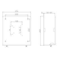 Le support pour client léger NewStar, modèle THINCLIENT-200, permet de monter un poste de travail tout simplement à un bras de moniteur. Le support pour client léger NewStar, modèle THINCLIENT-200, permet de monter un poste de travail tout simplement à un bras de moniteur.