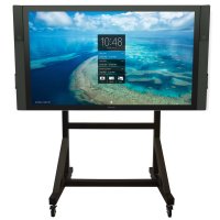 Le support mobile NewStar, modèle PLASMA-M3000E est un socle mobile au sol pour les écrans plats jusqu'à 254 cm (100") (254 cm). Le support mobile NewStar, modèle PLASMA-M3000E est un socle mobile au sol pour les écrans plats jusqu'à 254 cm (100") (254 cm).