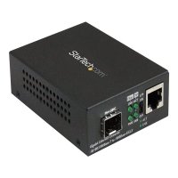 Fiber Media Converter with Open SFP Slot Fiber Media Converter with Open SFP Slot