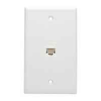 Cat6aCoupler White RJ45 F/F Cat6aCoupler White RJ45 F/F