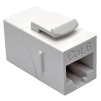 Cat6 Coupler RJ45 F/F White Cat6 Coupler RJ45 F/F White
