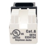 Cat6/Cat5e 110 Style Punch Down Keyston Cat6/Cat5e 110 Style Punch Down Keyston