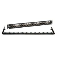 24-Port 1U Rack-Mount STP Shielded Cat6 24-Port 1U Rack-Mount STP Shielded Cat6