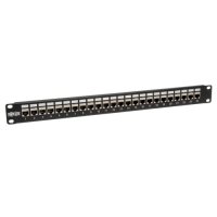 24-Port 1U Rack-Mount STP Shielded Cat6 24-Port 1U Rack-Mount STP Shielded Cat6