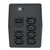 850VA 480W Line-Interactive UPS with 6 C 850VA 480W Line-Interactive UPS with 6 C