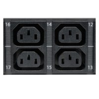 PDU surveillé monophasé 7,4 kW, prises 230V (36 C13 et 6 C19), IEC-309 32 A bleu, cordon 10 ft (3 m), vertical 0U PDU surveillé monophasé 7,4 kW, prises 230V (36 C13 et 6 C19), IEC-309 32 A bleu, cordon 10 ft (3 m), vertical 0U