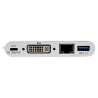 USB 3.1 Gen 1 USB-C to DVI Adptr w/USB-A USB 3.1 Gen 1 USB-C to DVI Adptr w/USB-A
