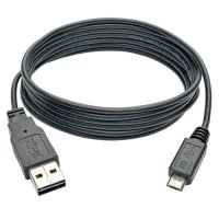 Universal Reversible USB 2.0 Hi-Speed Super-Slim Cable (Reversible A to 5Pin Micro B M/M) 6-ft. Universal Reversible USB 2.0 Hi-Speed Super-Slim Cable (Reversible A to 5Pin Micro B M/M) 6-ft.