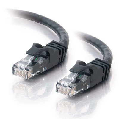 Cbl/10M Black CAT6PVC SLess UTP CB