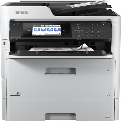EPSON WorkForce Pro RIPS WF-C579RDTWF EPSON WorkForce Pro RIPS WF-C579RDTWF Multifonction RIPS 4-en-1 A4 couleur WiFi Ethernet Recto Verso PDL