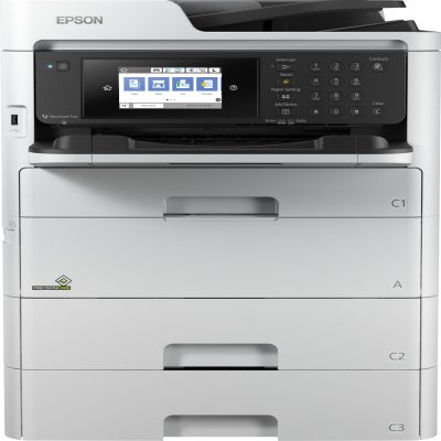 EPSON WorkForce Pro RIPS WF-C579RD2TWF EPSON WorkForce Pro RIPS WF-C579RD2TWF Multifonction RIPS 4-en-1 A4 couleur WiFi Ethernet Recto Verso PDL &plus; 1 bac papier 500 feuille