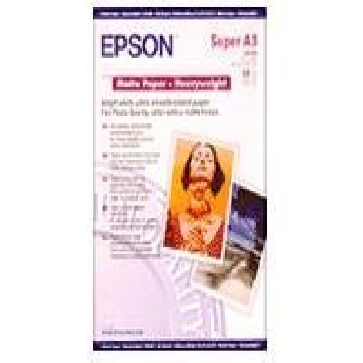EPSON PAPIER MAT EPAIS A3 50 F. EPSON MATTE heavyweight papier inkjet 167g/m2 A3+ 50 feuilles pack de 1