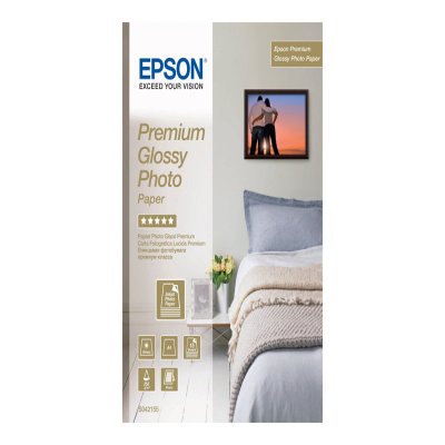RAMETTE 15F PAPIER GLACE PHOTO PREMIUM A4 255G EPSON ORIGINE