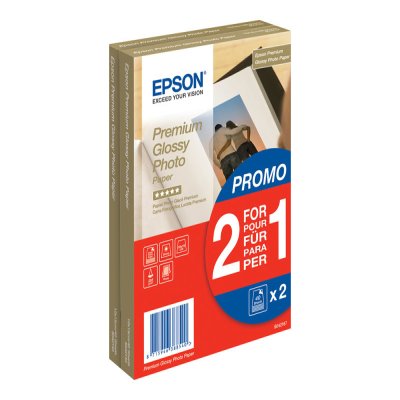 Premium Glossy Photo Paper - 10x15cm - 2x 40 Feuilles