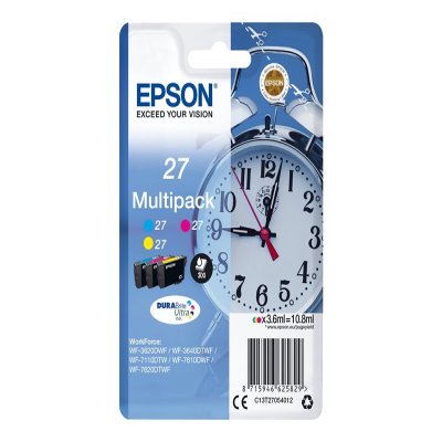 Multipack "Réveil" 27 - Encre DURABrite Ultra C,M,J