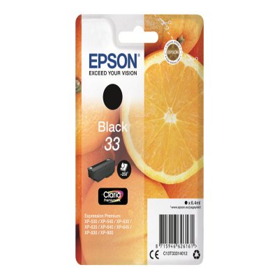 EPSON Cartouche Oranges Claria Noir EPSON Cartouche Oranges Encre Claria Premium Noir