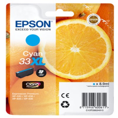 Ink/33XL Oranges 8.9ml CY
