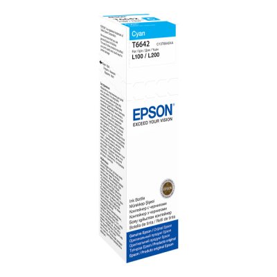 EPSON T6642 cyan ink (RDK)(EK) BLISTER EPSON T6642 cartouche d encre cyan 70ml pack de 1 EPSON T6642 cyan ink (RDK)(EK) BLISTER EPSON T6642 cartouche d encre cyan 70ml pack de 1