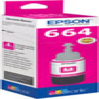 RECHARGE MAGENTA T6643 70ML EPSON L100.L110.L120.L130.L200.L210.L220. L310.L350.L355.L365.L455.L475.L500. L555.L565.L575 / ECOTANK ET-1400. 2500.2550.4500 ORIGINE