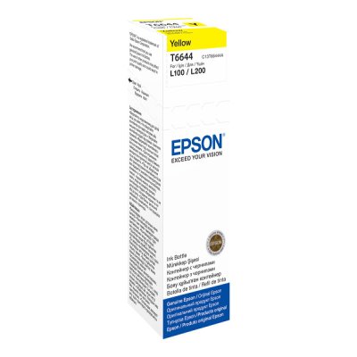 EPSON T6644 yellow ink (RDK)(EK)BLISTER EPSON T6644 cartouche d encre jaune 70ml pack de 1 EPSON T6644 yellow ink (RDK)(EK)BLISTER EPSON T6644 cartouche d encre jaune 70ml pack de 1