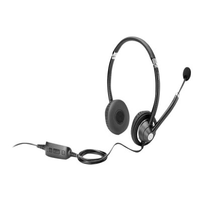 HP UC Wired Headset Casque sur-oreille filaire pour HP t628; EliteBook 1050 G1, 83 Poids Brut: 0,28 Kg