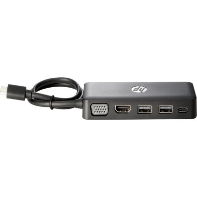 HP TRAVEL HUB - USB-C 2*USB 2.0 - VGA - HDMI RCP 0 +DEEE 0.01 EURO INCLUS