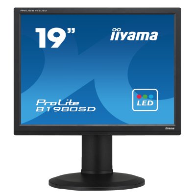 Ecran IIYAMA B1980SD-B1 5/4 VGA/DVI + HP - 19''