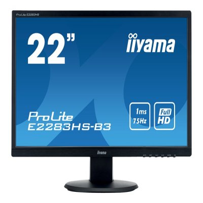 IIAYAMA PROLITE E2283HS ECRAN LED 22" 1920X1080 FULLHD HDMI VGA DP HAUT PARLEURS NOIR IIAYAMA PROLITE E2283HS ECRAN LED 22" 1920X1080 FULLHD HDMI VGA DP HAUT PARLEURS NOIR