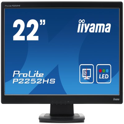 P2252HS-B1/22" 1920x1080 VGA DVI HDMI MM