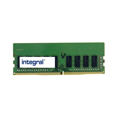 32 GB PC RAM MODULE DDR4 2666MHZ PC4-21300 UNBUFFURED ECC 1.2V 2GX8 CL19 INTEGRAL 32 GB PC RAM MODULE DDR4 2666MHZ PC4-21300 UNBUFFURED ECC 1.2V 2GX8 CL19 INTEGRAL