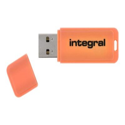 64GB USB2.0 DRIVE NEON ORANGE 64GB USB2.0 DRIVE NEON ORANGE