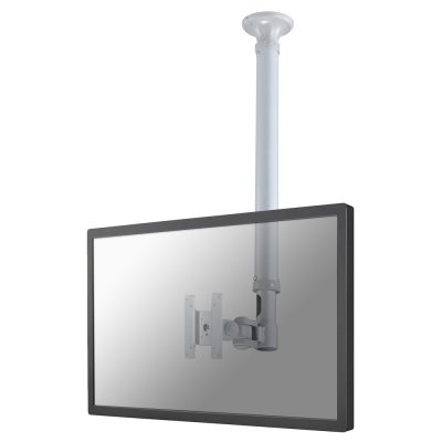 Le support médical NewStar, modèle FPMA-C100SILVER, est un support plafond avec inclinaison, rotation et pivot pour les écrans plats jusqu'à 76.2 cm (30") (76 cm).