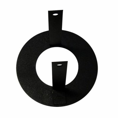 Cette couverture de plafond NewStar, modèle FPMA-CRB5, est la finition parfaite après l'installation de supports de plafond à écran plat.