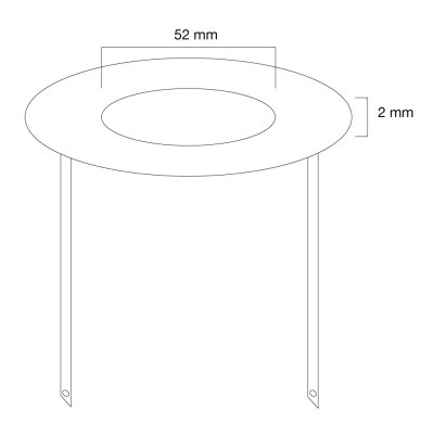 Cette rosette de camouflage NewStar pour les supports de plafond LCD/LED/Plasma FPMA-C100SILVER, modèle FPMA-CRS5 est la finition parfaite après l’installation d’un support de plafond pour écran plat. Cette rosette de camouflage NewStar pour les supports de plafond LCD/LED/Plasma FPMA-C100SILVER, modèle FPMA-CRS5 est la finition parfaite après l’installation d’un support de plafond pour écran plat.
