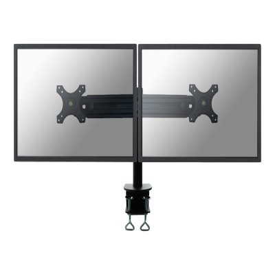 NEWSTAR DeskMount 2x19-27 Inch Clamp NEWSTAR DeskMount 2x19-27 15 kg Inch Clamp Black