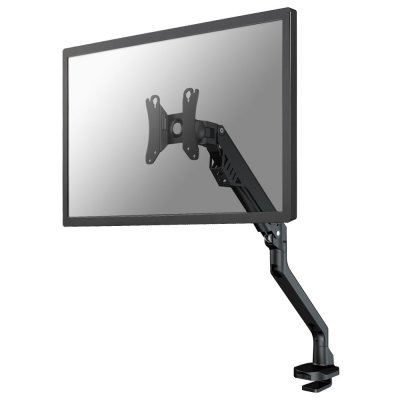 Le support de bureau NewStar, modèle FPMA-D750BLACK est un support de bureau avec inclinaison, rotation et pivot pour écrans plats jusqu’à 81.28 cm (32") (81 cm).