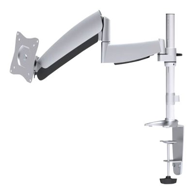 Le support de bureau NewStar, modèle FPMA-D950, s’incline, se tourne et pivote, il est adapté pour un écran plat jusqu’à 76.2 cm (30") (76 cm). Le support de bureau NewStar, modèle FPMA-D950, s’incline, se tourne et pivote, il est adapté pour un écran plat jusqu’à 76.2 cm (30") (76 cm).