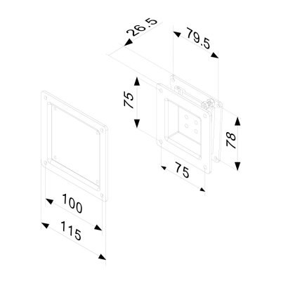 Le support mural NewStar, modèle FPMA-W50 est un support mural fixe pour écrans plats jusqu'à 76.2 cm (30") (76 cm). Le support mural NewStar, modèle FPMA-W50 est un support mural fixe pour écrans plats jusqu'à 76.2 cm (30") (76 cm).