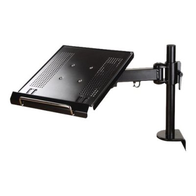 Le support de bureau pour notebook NewStar, modèle NOTEBOOK-D100 est un support de bureau avec inclinaison et pivot pour notebook jusqu’à 22”.